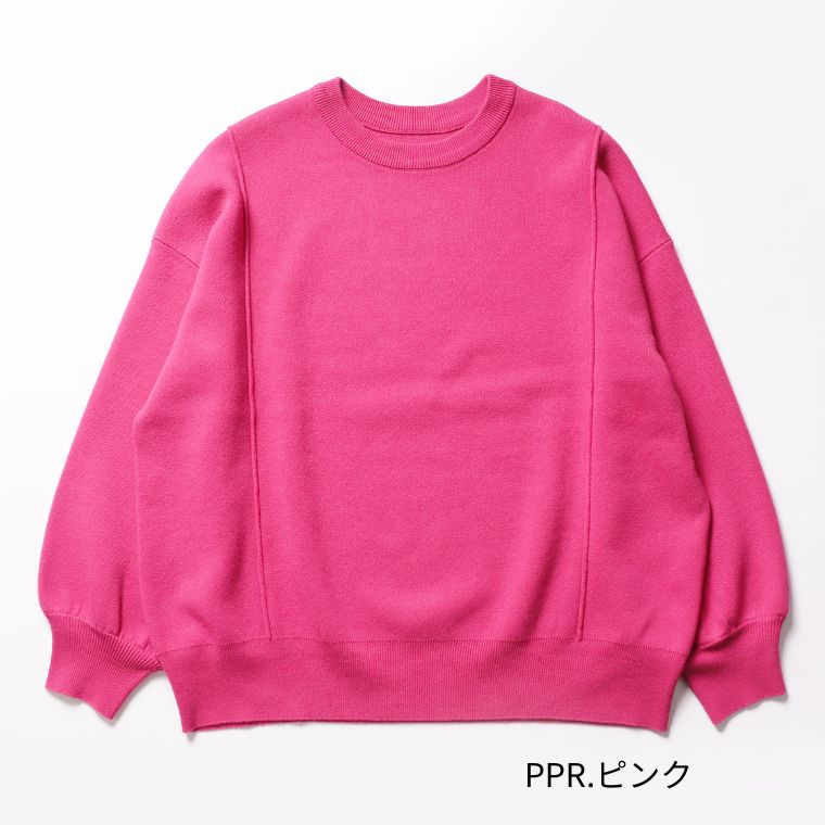 ドルマンスリーブ ハイゲージ ニット ladys