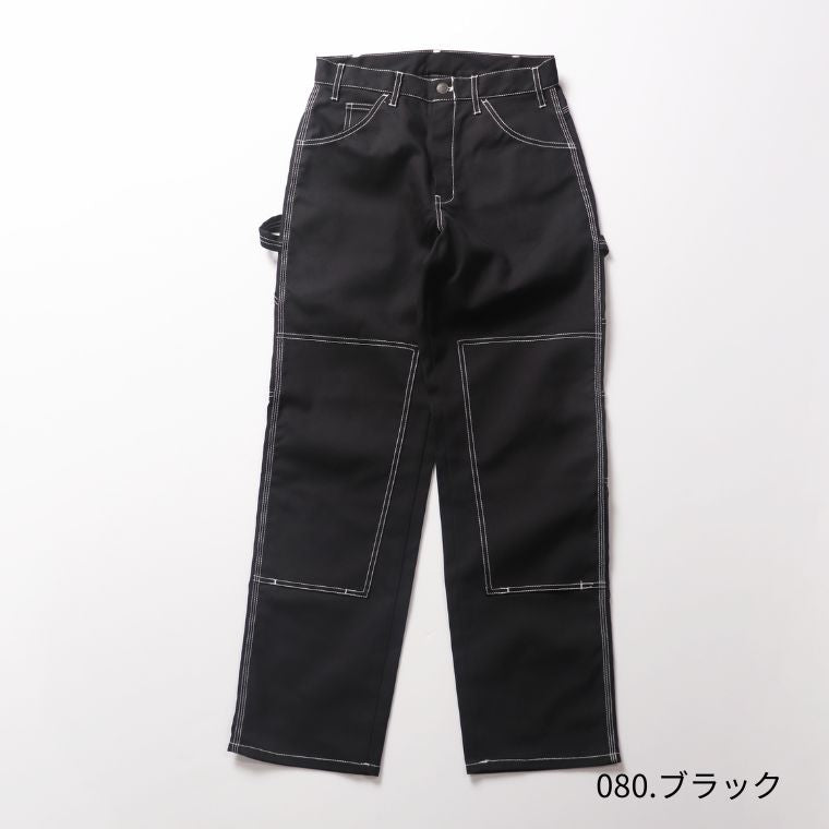 Dickies 2053DOUBLE KNEE UTILITY COLOR SCHEME STITCING PANT mens
