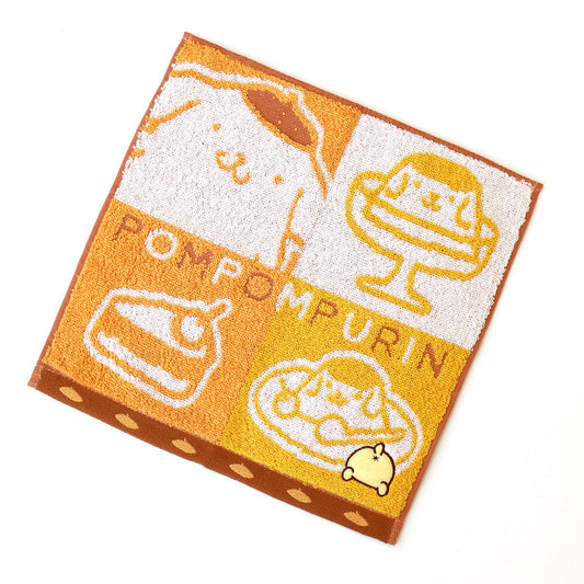 タオルハンカチ ポムポムプリン