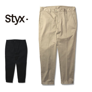 Styx 【 スティクス 】ツイル イタリアン テーパード  mens