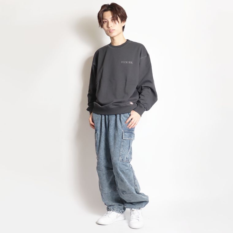 Dickies 裏毛 バックプリント トレーナー mens