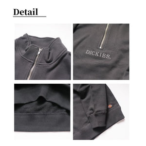 Dickies 裏毛 ハーフジップ トレーナー mens