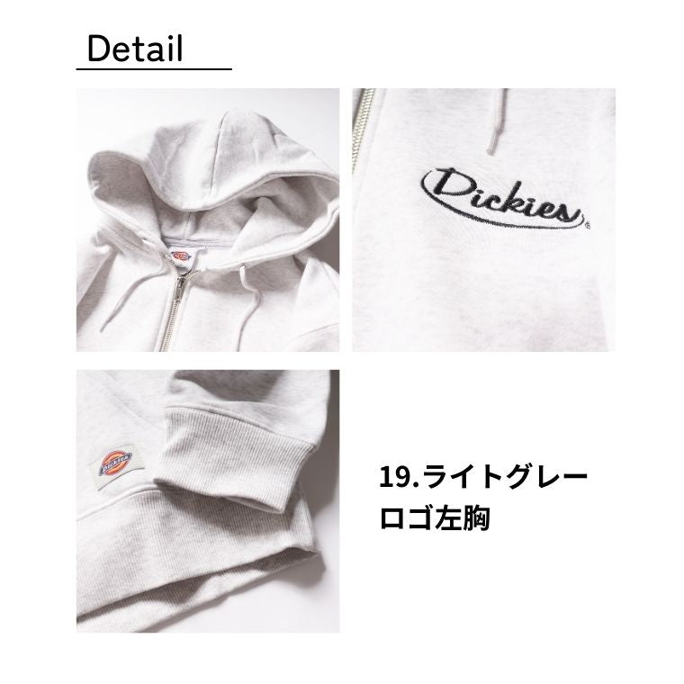 Dickies 裏起毛 ハーフジップ パーカー mens