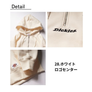 Dickies 裏起毛 ハーフジップ パーカー mens