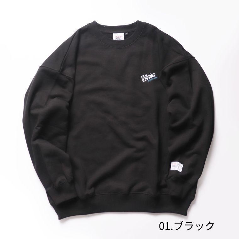 VISION STREET WEAR マルチイラスト トレーナー mens