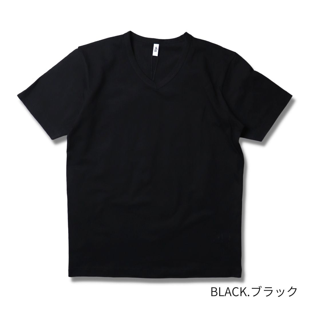 Styx 【 スティクス 】シルケット 天竺 Vネック T mens