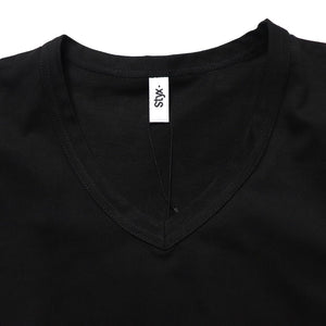 Styx 【 スティクス 】シルケット 天竺 Vネック T mens