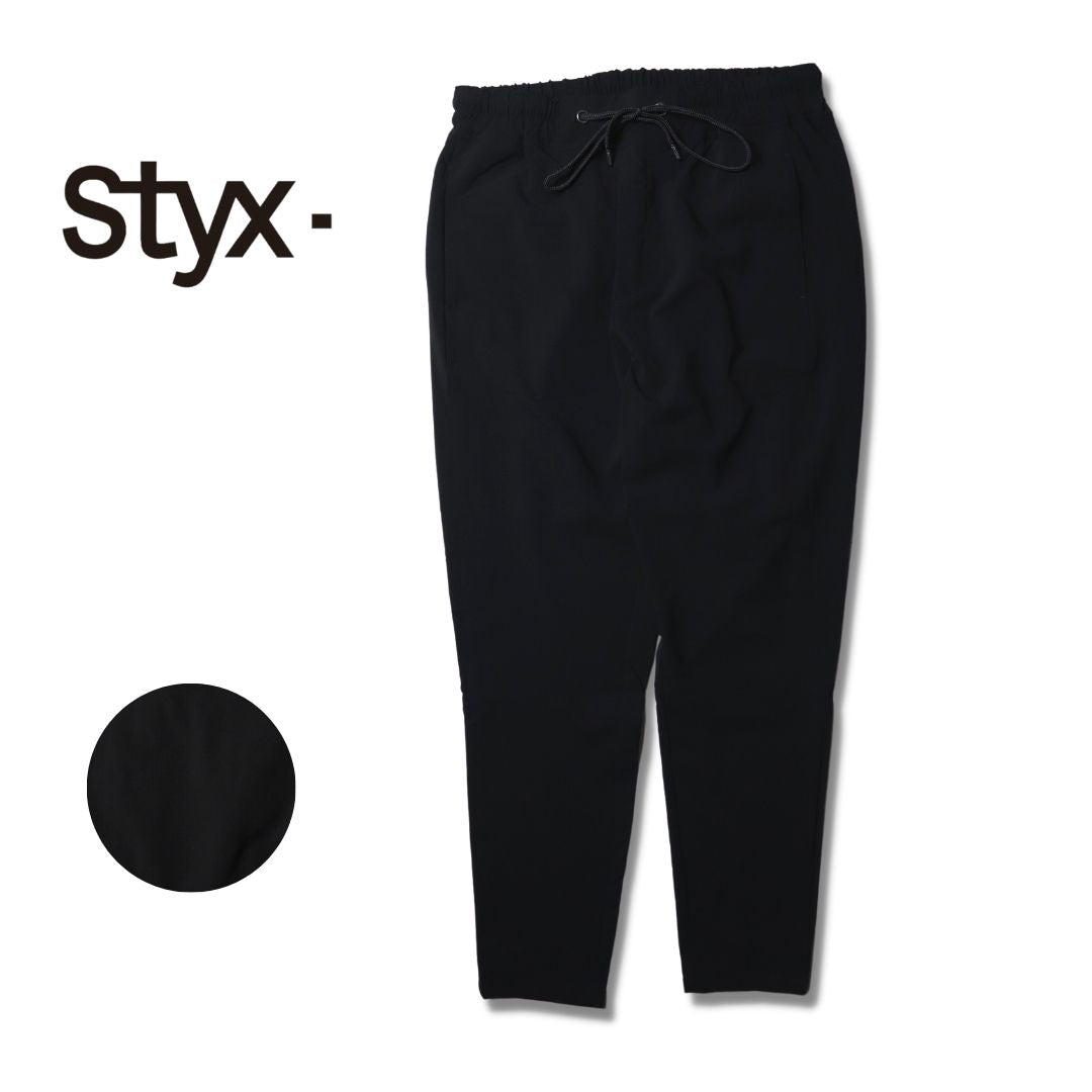 Styx 【 スティクス 】ストレッチ ナイロン ジョガーパンツ mens
