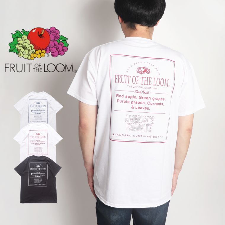 FRUIT OF THE LOOM フルーツオブザルーム 半袖 プリントTシャツ 27 mens