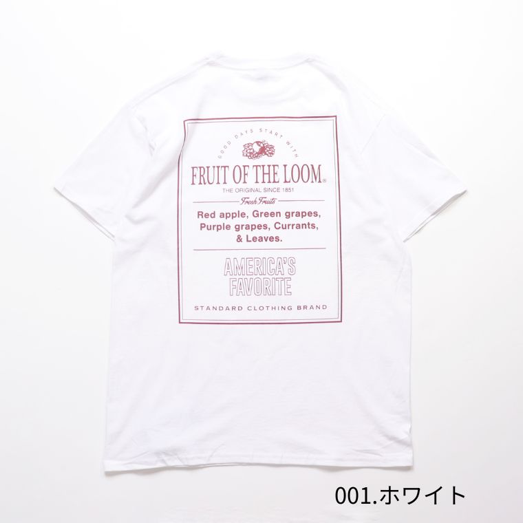 FRUIT OF THE LOOM フルーツオブザルーム 半袖 プリントTシャツ 27 mens