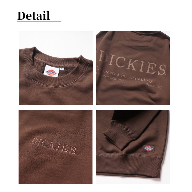 Dickies 裏毛 バックプリント トレーナー mens