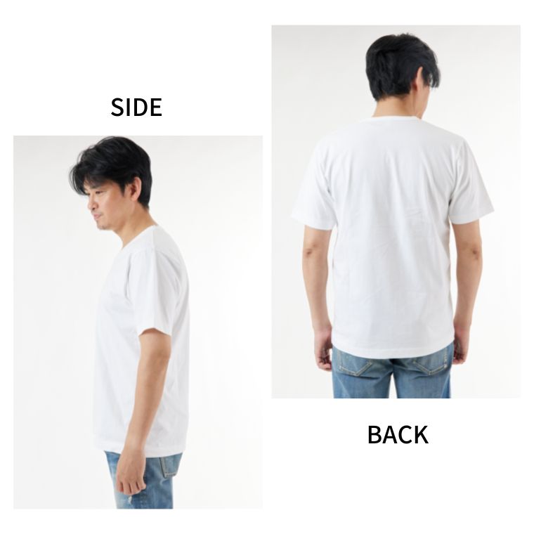 Styx 【 スティクス 】シルケット 天竺 Vネック T mens