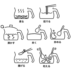 マルチポット Lサイズ　／ガス・IH対応　鍋　【煮る・炒める・茹でる・揚げる、全て対応！】　 - ママイクコ ・公式通販サイト