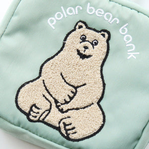 Polar Bear ポーラーベア サガラ刺繍ポーチ 全4色 - ママイクコ ・公式通販サイト